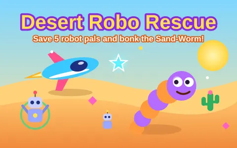 Desert Robo Rescue game cover